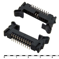 SCM 2,0mm SMD 20P, Разъем