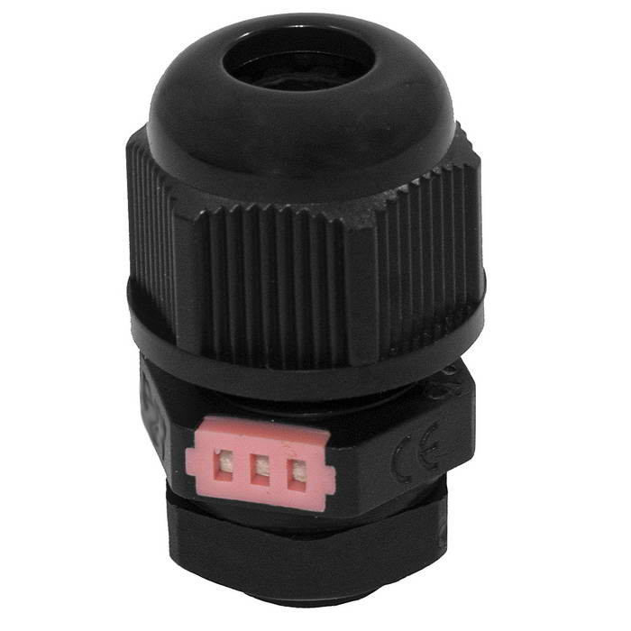 PG7 (4-8) vent black, Кабельный ввод - изображение 1