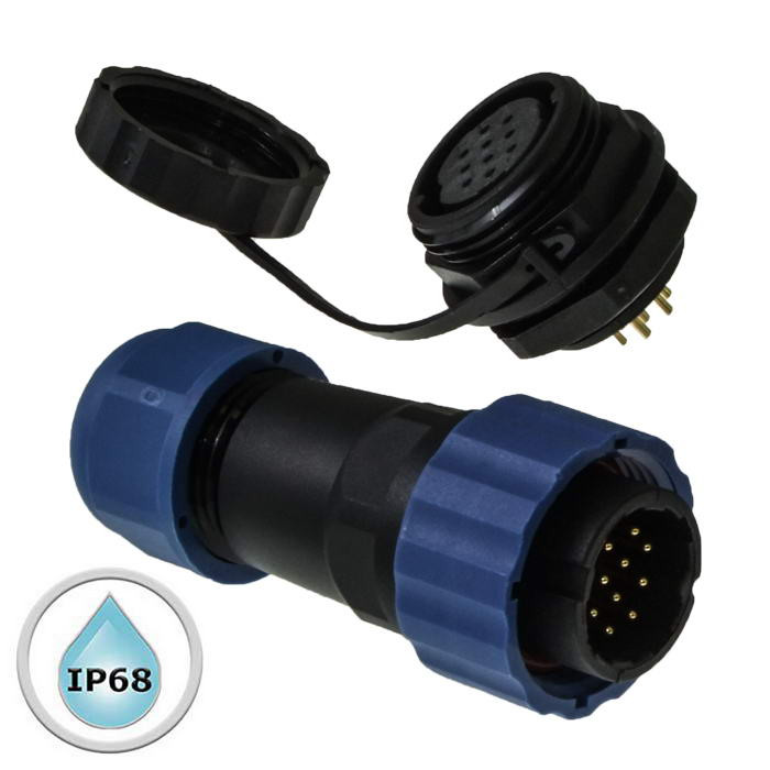 SZC21 10P-M-FB, Разъем герметичный - изображение 1