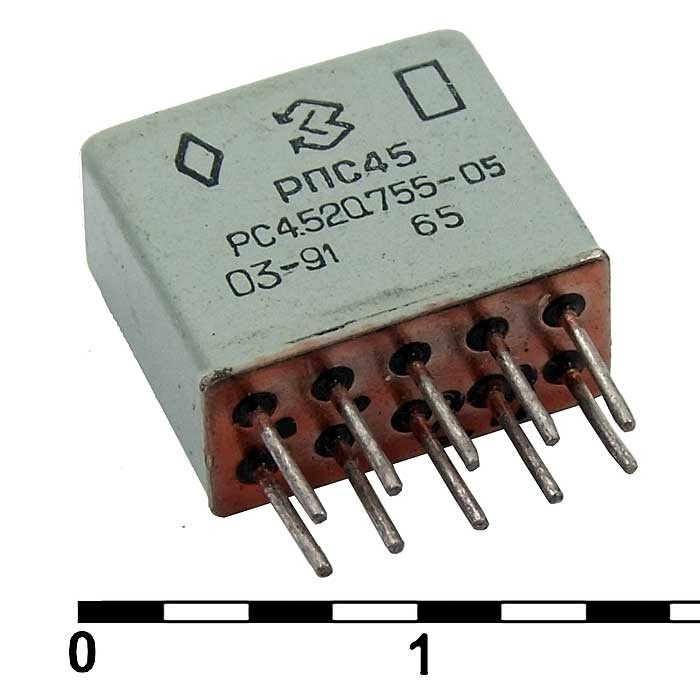 РПС45 755.05, Реле - изображение 1