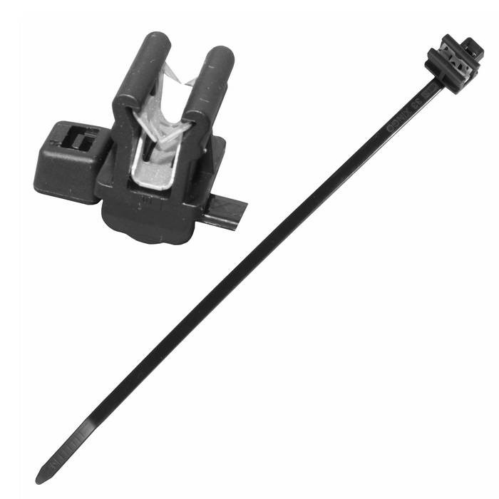 198х4.8 с фиксатором 04 black, Кабельные стяжки - изображение 1