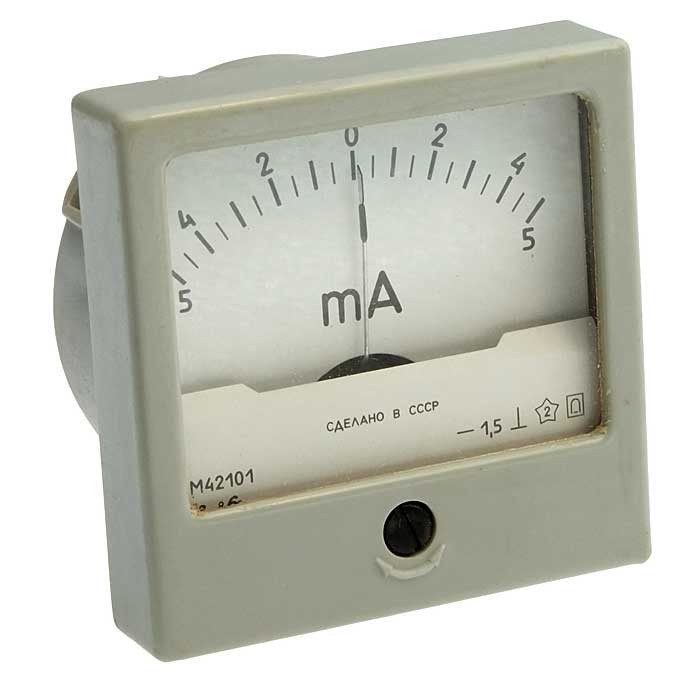 М42101 5-0-5МА, Прибор щитовой - изображение 1