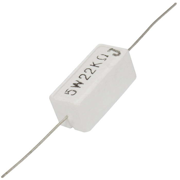 RX27-1 22 кОм 5W 5% / SQP5, Резистор - изображение 1
