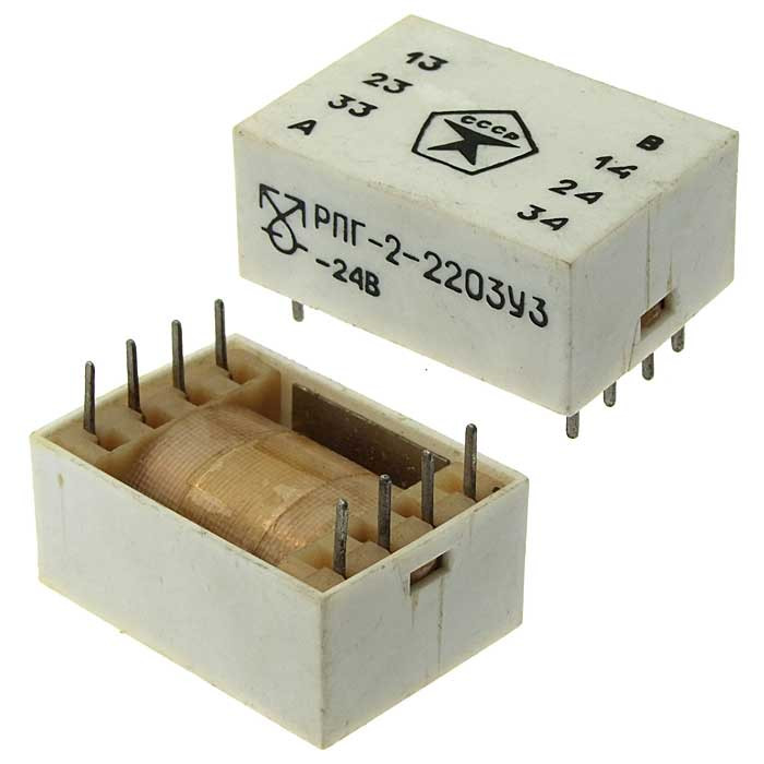 РПГ2-2203 -24В, Реле - изображение 1
