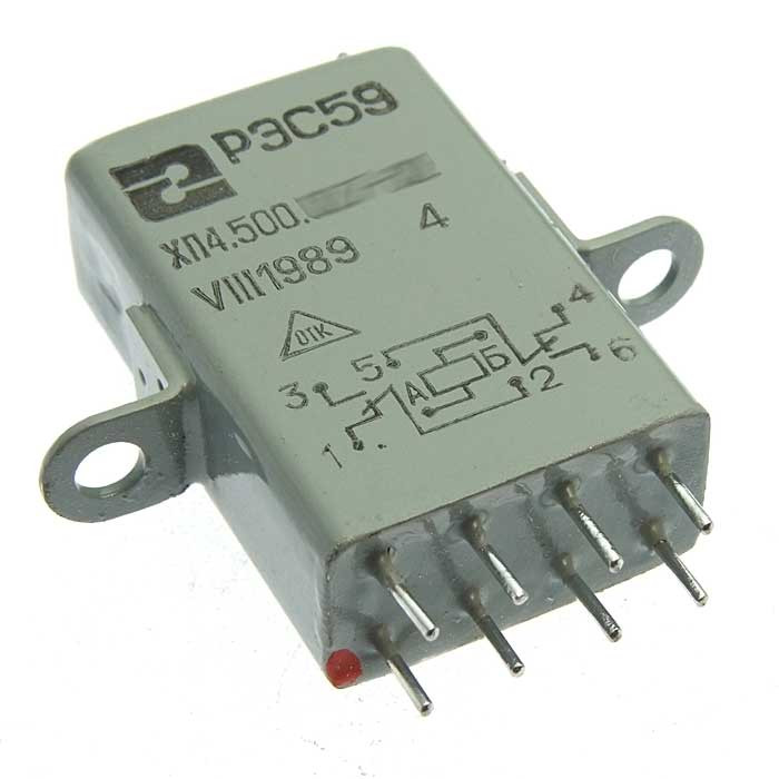 РЭС59 027.02, Реле - изображение 1