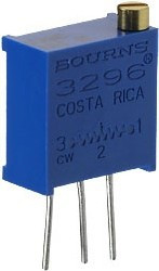 3296W-102, 1 КОм, подстроечный резистор