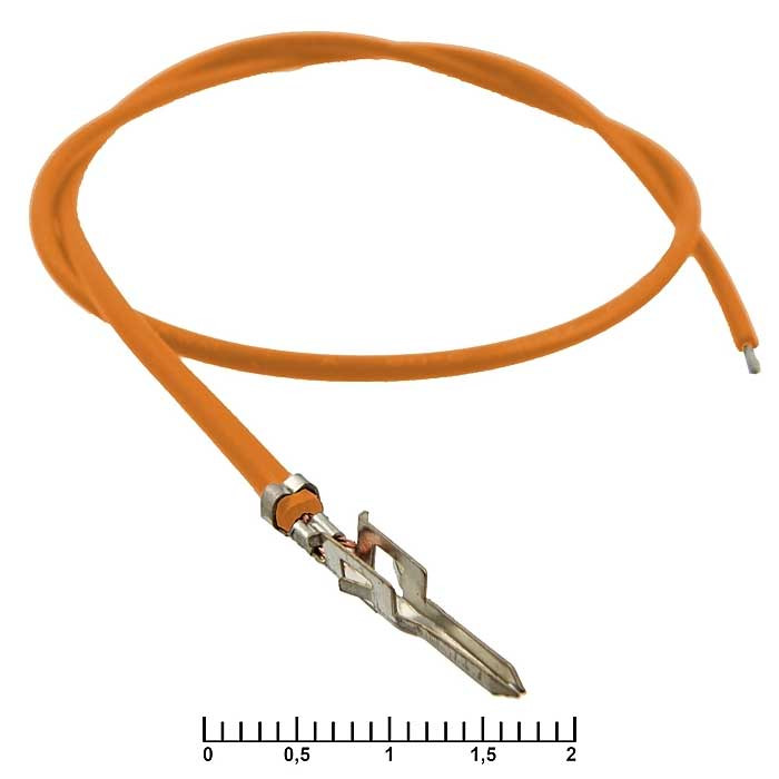 MF-M 4,20 mm AWG20 0,3m orange, Разъем - изображение 1